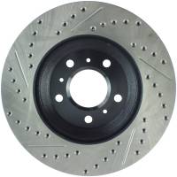 Stoptech - StopTech Sport Drilled/Slotted Brake Rotor Front Left 127.62098L - Image 2