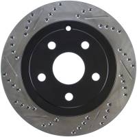 StopTech Sport Drilled/Slotted Brake Rotor Rear Right 127.62111R