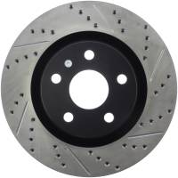 Stoptech - StopTech Sport Drilled/Slotted Brake Rotor Front Left 127.62114L - Image 1