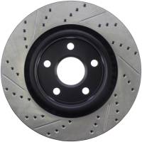 Stoptech - StopTech 08-09 Pontiac G8 Slotted & Drilled Front Left Rotor - 127.62114L - Image 2