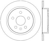 StopTech Sport Drilled/Slotted Brake Rotor Rear Right 127.62115R