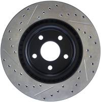 Stoptech - StopTech Sport Drilled/Slotted Brake Rotor Front Left 127.62116L - Image 2