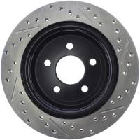 Stoptech - StopTech Sport Drilled/Slotted Brake Rotor; Rear Right - Image 2