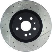 Stoptech - StopTech Sport Drilled/Slotted Brake Rotor Front Left 127.62124L - Image 1