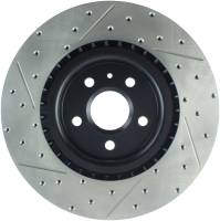 Stoptech - StopTech Sport Drilled/Slotted Brake Rotor Front Left 127.62124L - Image 2