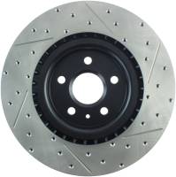 Stoptech - StopTech Sport Drilled/Slotted Brake Rotor Front Right 127.62124R - Image 2