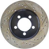 Stoptech - StopTech Sport Drilled/Slotted Brake Rotor Front Left 127.63005L - Image 1