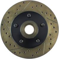 Stoptech - StopTech Sport Drilled/Slotted Brake Rotor Front and Rear Right 127.63010R - Image 1