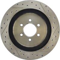 Stoptech - StopTech Sport Drilled/Slotted Brake Rotor Rear Right 127.63037R - Image 4