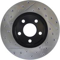 Stoptech - StopTech Sport Drilled/Slotted Brake Rotor Front Left 127.63039L - Image 2