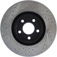 Stoptech - StopTech Sport Drilled/Slotted Brake Rotor Front Left 127.63052L - Image 2