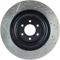 Stoptech - StopTech Sport Drilled/Slotted Brake Rotor Front Left 127.63055L - Image 2