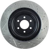 Stoptech - StopTech Sport Drilled/Slotted Brake Rotor Front Right 127.63055R - Image 2