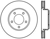 StopTech Sport Cryo Drilled/Slotted Brake Rotor Front Left 127.63059CL