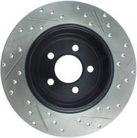 Stoptech - StopTech Sport Drilled/Slotted Brake Rotor Rear Right 127.63060R - Image 2