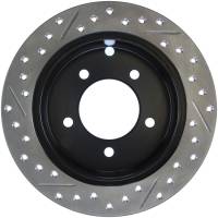 Stoptech - StopTech Sport Drilled/Slotted Brake Rotor Front and Rear Left 127.63066L - Image 2