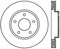 StopTech Sport Cryo Drilled/Slotted Brake Rotor Front Right 127.63068CR