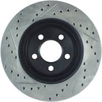 Stoptech - StopTech Sport Drilled/Slotted Brake Rotor; Front Left - Image 2