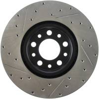 StopTech - StopTech Sport Drilled/Slotted Brake Rotor; Front Left - Image 2