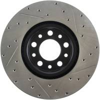 StopTech - StopTech Sport Drilled/Slotted Brake Rotor; Front Right - Image 2