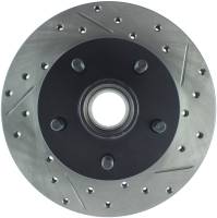 Stoptech - StopTech Sport Drilled/Slotted Brake Rotor Front Left 127.65014L - Image 1