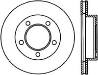 StopTech Sport Cryo Drilled/Slotted Brake Rotor Front Left 127.65041CL