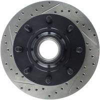 Stoptech - StopTech Sport Drilled/Slotted Brake Rotor Front Left 127.65046L - Image 1