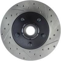 Stoptech - StopTech Sport Drilled/Slotted Brake Rotor Front Left 127.65051L - Image 1