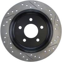 Stoptech - StopTech Sport Drilled/Slotted Brake Rotor Rear Right 127.65052R - Image 2