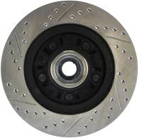 Stoptech - StopTech Sport Drilled/Slotted Brake Rotor Front Left 127.65055L - Image 2