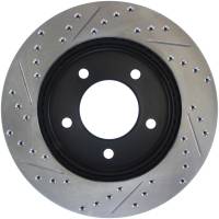 Stoptech - StopTech Sport Drilled/Slotted Brake Rotor Front Left 127.65057L - Image 2