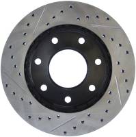 Stoptech - StopTech Sport Drilled/Slotted Brake Rotor Front Left 127.65062L - Image 2