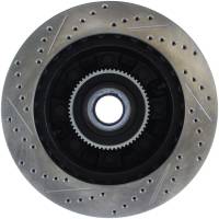 Stoptech - StopTech Sport Drilled/Slotted Brake Rotor Front Left 127.65073L - Image 2