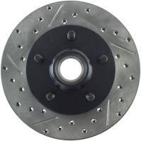 StopTech Sport Drilled/Slotted Brake Rotor Front Right 127.65076R