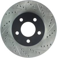 Stoptech - StopTech Sport Drilled/Slotted Brake Rotor Front Left 127.65082L - Image 1