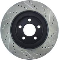 Stoptech - StopTech Sport Drilled/Slotted Brake Rotor Front Right 127.65082R - Image 2