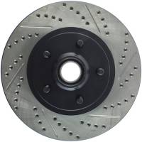 Stoptech - StopTech Sport Drilled/Slotted Brake Rotor Front Left 127.65083L - Image 1