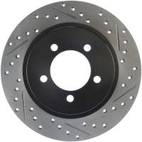 Stoptech - StopTech Sport Drilled/Slotted Brake Rotor Rear Left 127.65090L - Image 1