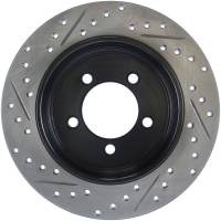 Stoptech - StopTech Sport Drilled/Slotted Brake Rotor Rear Left 127.65090L - Image 2