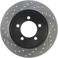 StopTech Sport Drilled/Slotted Brake Rotor Rear Right 127.65090R