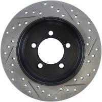 Stoptech - StopTech Sport Drilled/Slotted Brake Rotor Rear Right 127.65090R - Image 2