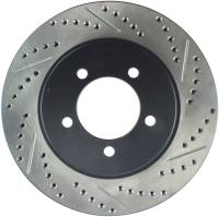 Stoptech - StopTech Sport Drilled/Slotted Brake Rotor Front Left 127.65091L - Image 1