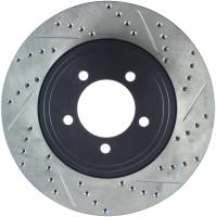 StopTech Sport Drilled/Slotted Brake Rotor Front Left 127.65093L