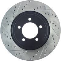 StopTech Sport Drilled/Slotted Brake Rotor Front Right 127.65093R