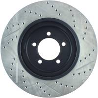 Stoptech - StopTech Sport Drilled/Slotted Brake Rotor Front Right 127.65093R - Image 2