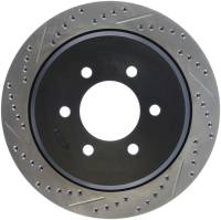 StopTech Sport Drilled/Slotted Brake Rotor Rear Right 127.65095R