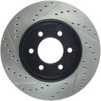 Stoptech - StopTech Sport Drilled/Slotted Brake Rotor Front Left 127.65097L - Image 2