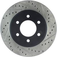 Stoptech - StopTech Sport Drilled/Slotted Brake Rotor Front Left 127.65100L - Image 1