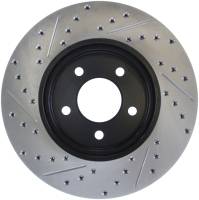 Stoptech - StopTech Sport Drilled/Slotted Brake Rotor Front Left 127.65107L - Image 2