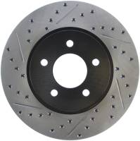 StopTech Sport Drilled/Slotted Brake Rotor Front Right 127.65107R